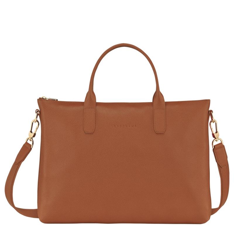 Mallette Longchamp Le Foulonné S Femme Marron | 1459-JFGLI