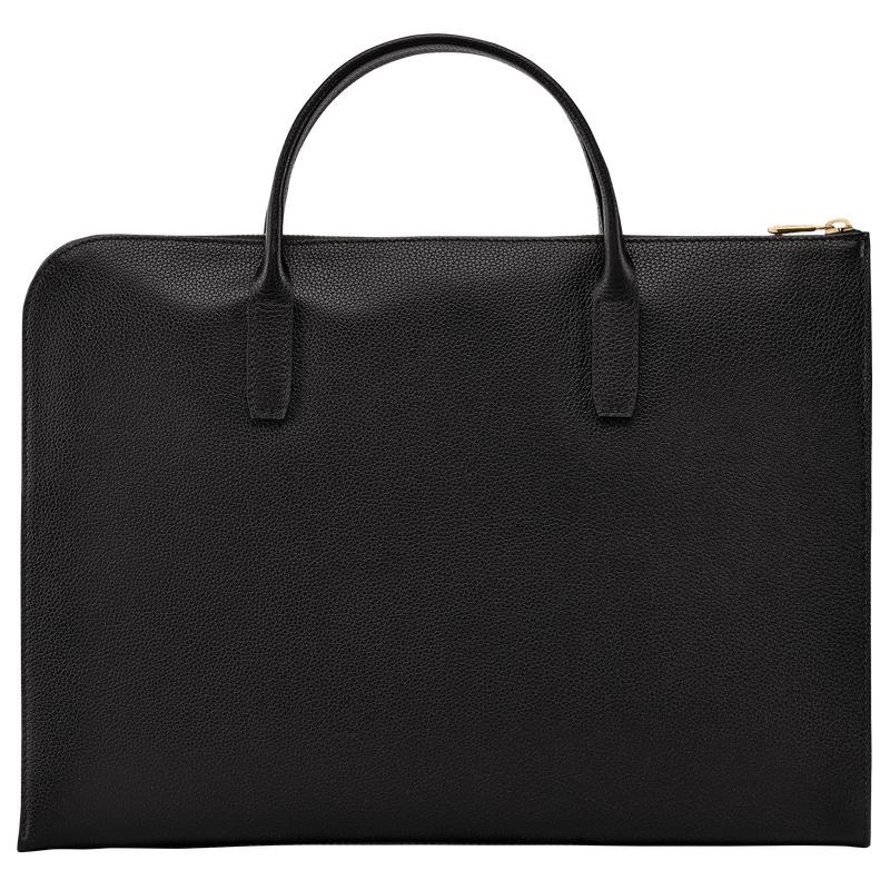 Mallette Longchamp Le Foulonné S Femme Noir | 5286-SERZV