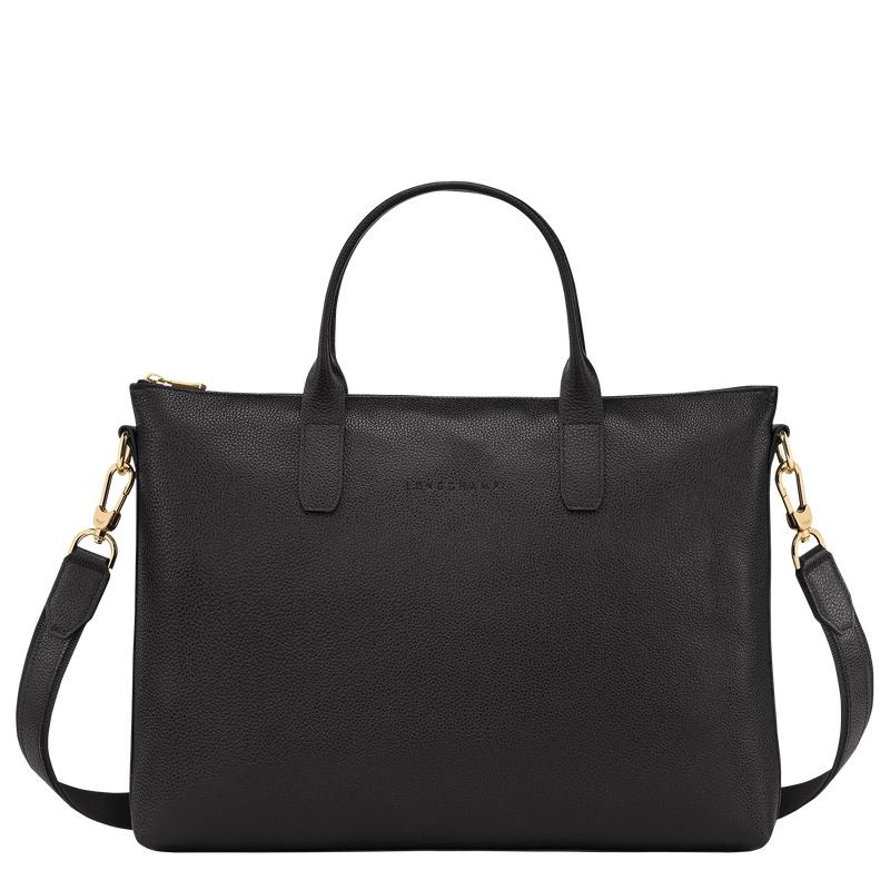 Mallette Longchamp Le Foulonné S Femme Noir | 0126-YJTUM