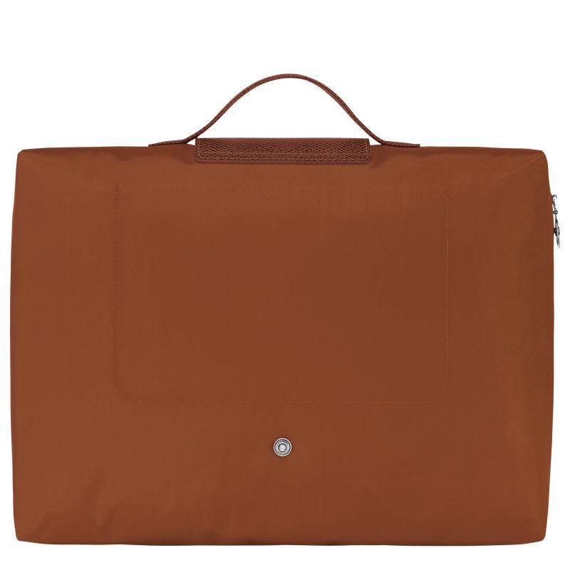 Mallette Longchamp Le Pliage Green S Homme Marron | 1270-IVYFN