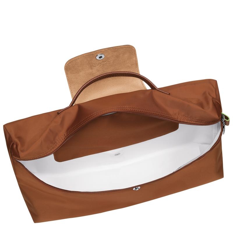 Mallette Longchamp Le Pliage Green S Homme Marron | 1270-IVYFN