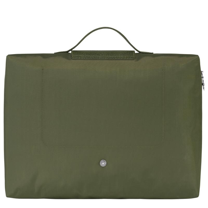 Mallette Longchamp Le Pliage Green S Homme Vert | 7615-VXJLR