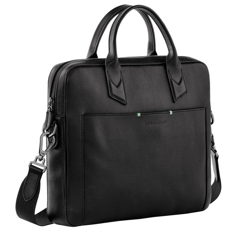 Mallette Longchamp sur Seine S Homme Noir | 9250-QFAVB