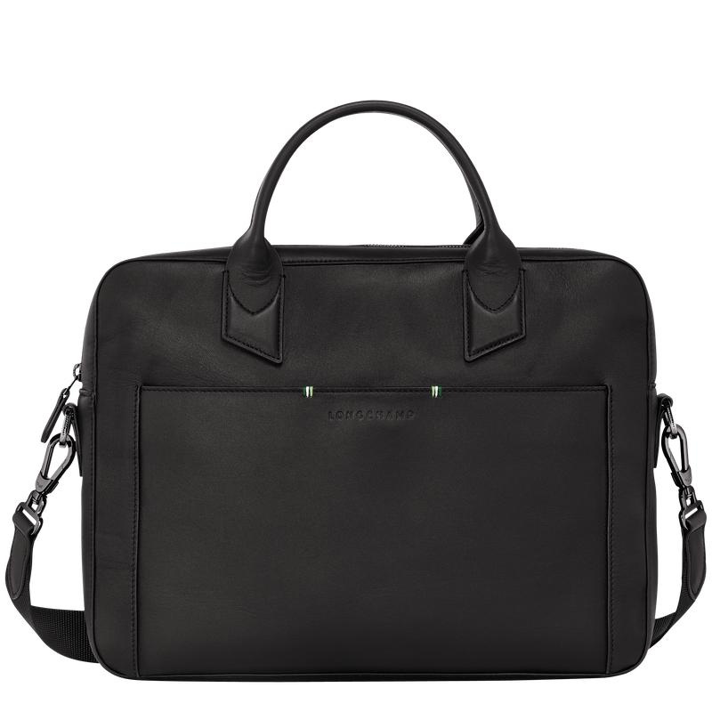 Mallette Longchamp sur Seine S Homme Noir | 9250-QFAVB