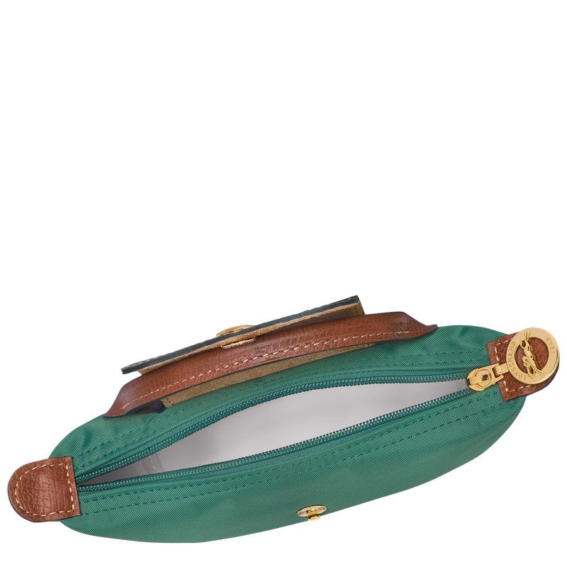 Pochettes Longchamp Le Pliage Original with handle Femme Vert | 2068-ZAFHJ