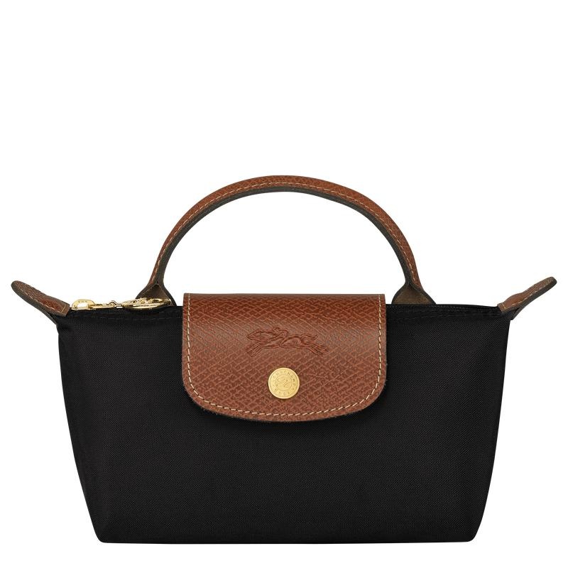 Pochettes Longchamp Le Pliage Original with handle Femme Noir | 6842-OPLNX