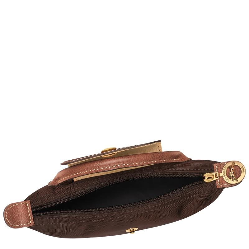 Pochettes Longchamp Le Pliage Original with handle Homme Marron | 6382-IAEGM