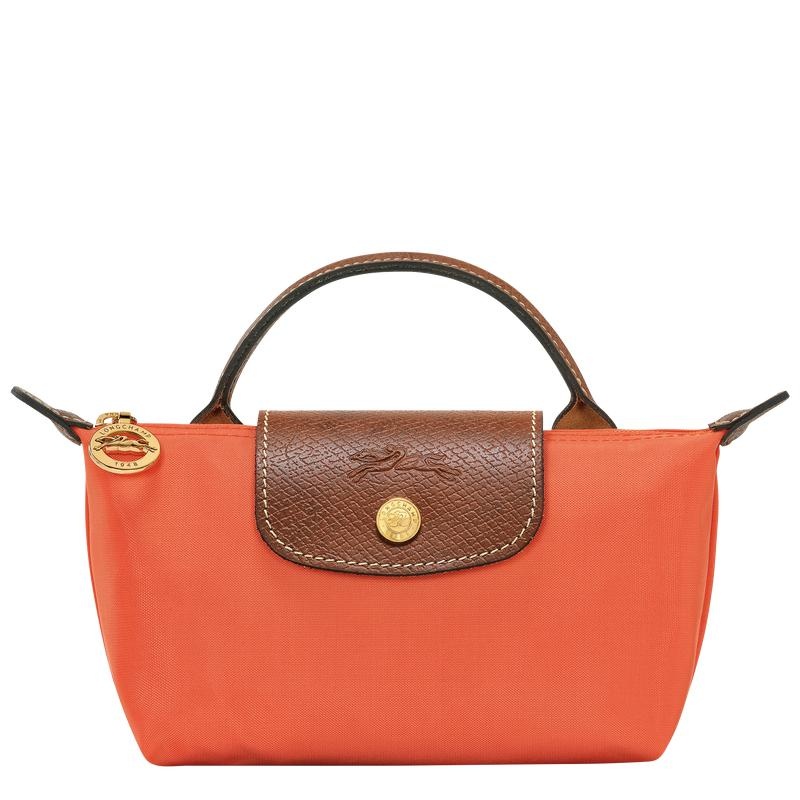 Pochettes Longchamp Le Pliage Original with handle Homme Orange | 4689-AZRYB