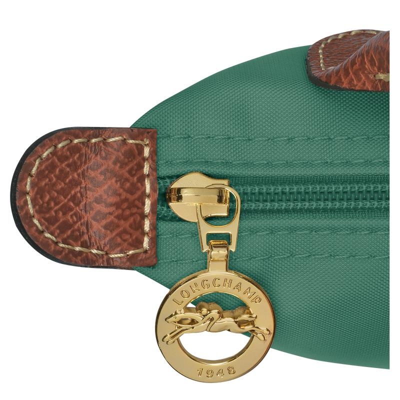 Pochettes Longchamp Le Pliage Original with handle Homme Vert | 1602-EFXOA