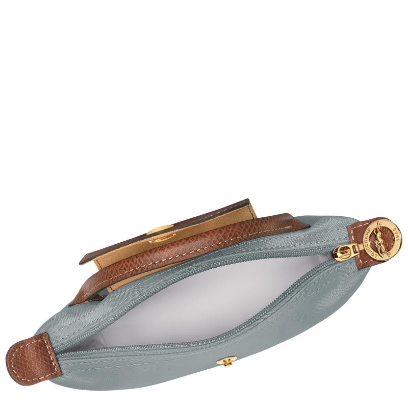 Pochettes Longchamp Le Pliage Original with handle Homme Grise | 8347-QRBNF