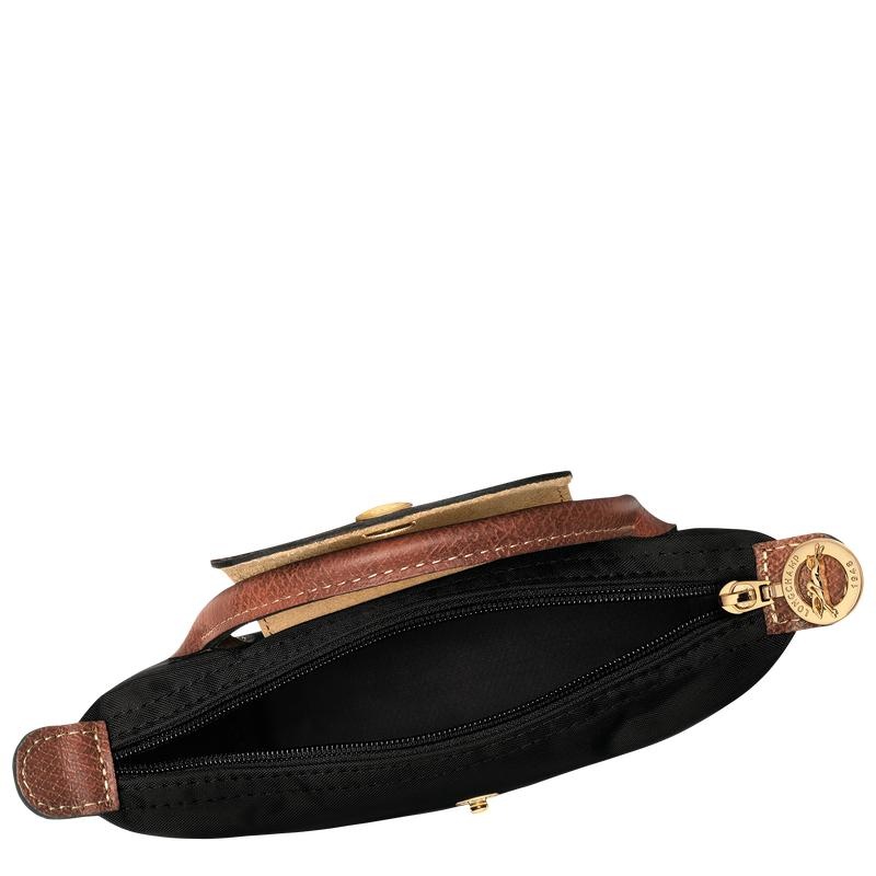 Pochettes Longchamp Le Pliage Original with handle Homme Noir | 4897-NDYGH