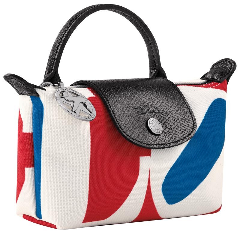 Pochettes Longchamp x Robert Indiana Femme Blanche | 9560-XWMRT