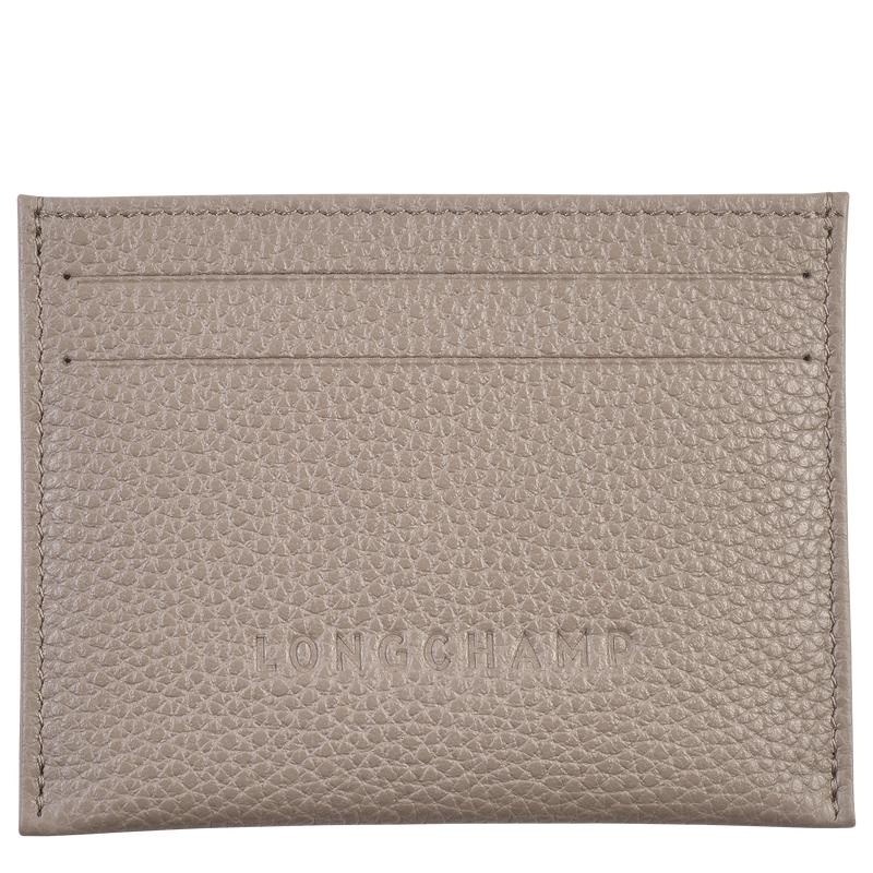 Porte-Cartes Longchamp Le Foulonné Femme Grise | 3401-QMWXT