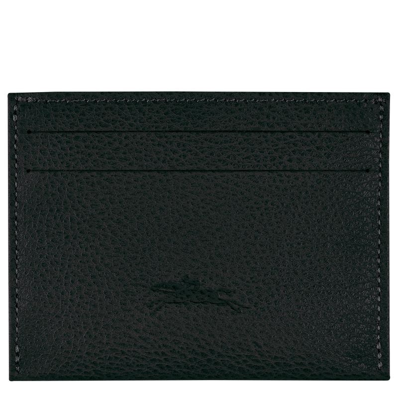 Porte-Cartes Longchamp Le Foulonné Femme Noir | 6715-PAEOS