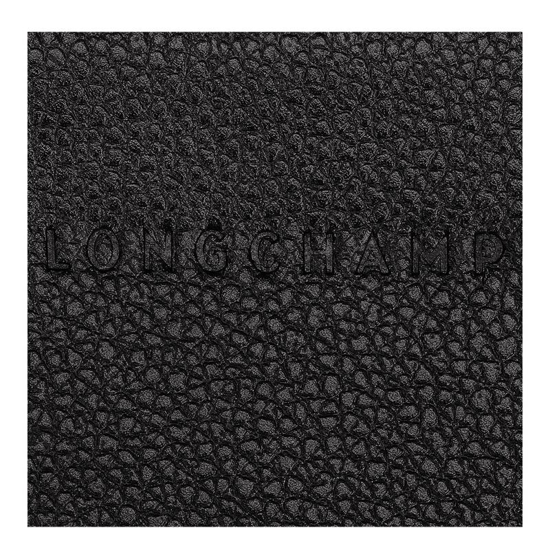 Porte-Cartes Longchamp Le Foulonné Femme Noir | 6085-VBLGC