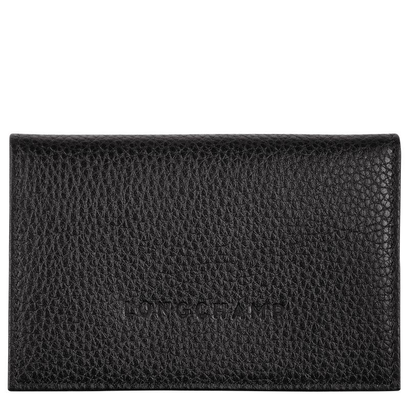 Porte-Cartes Longchamp Le Foulonné Homme Noir | 3870-WSBTP