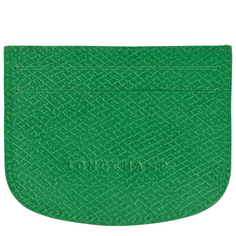 Porte-Cartes Longchamp Épure Femme Vert | 2871-YNHIU