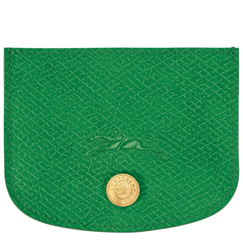 Porte-Cartes Longchamp Épure Femme Vert | 2871-YNHIU