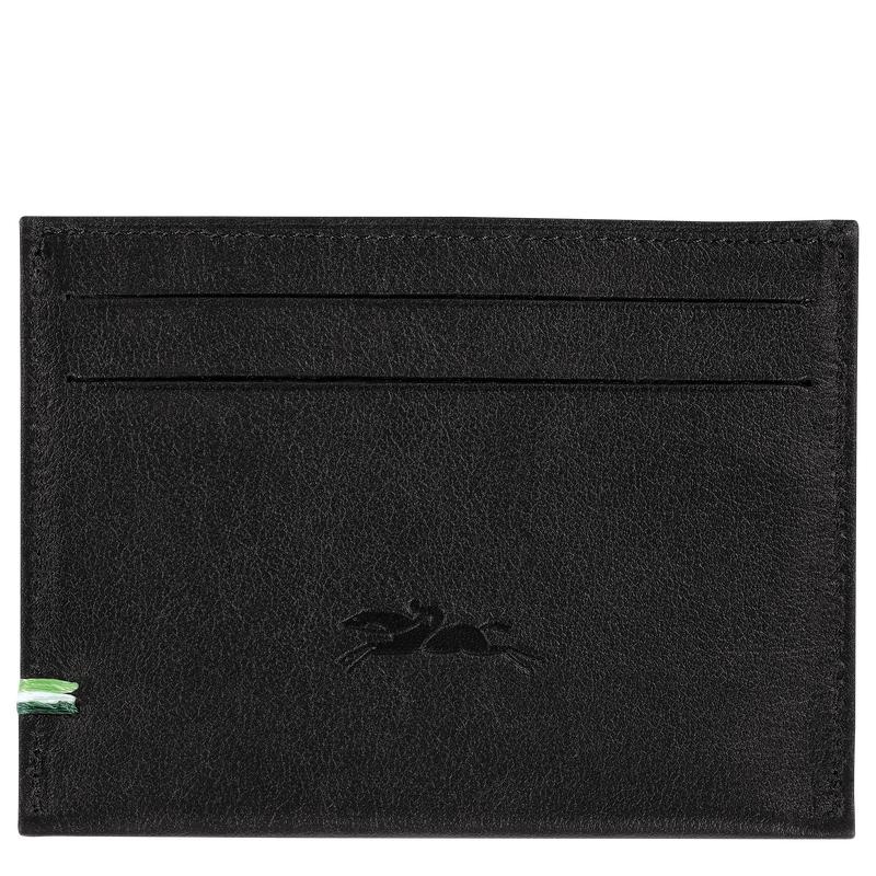 Porte-Cartes Longchamp sur Seine Homme Noir | 3567-IYJVE