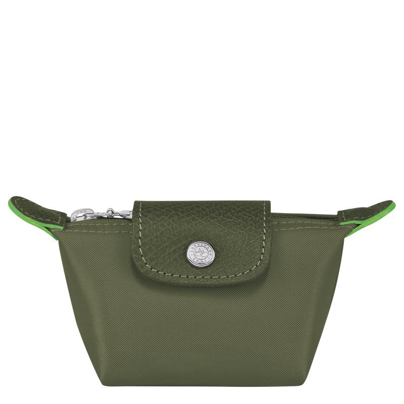 Porte-Monnaie Longchamp Le Pliage Green Femme Vert | 3106-LFYHD