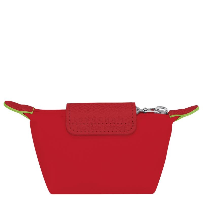 Porte-Monnaie Longchamp Le Pliage Green Femme Rouge | 1480-FSRHU