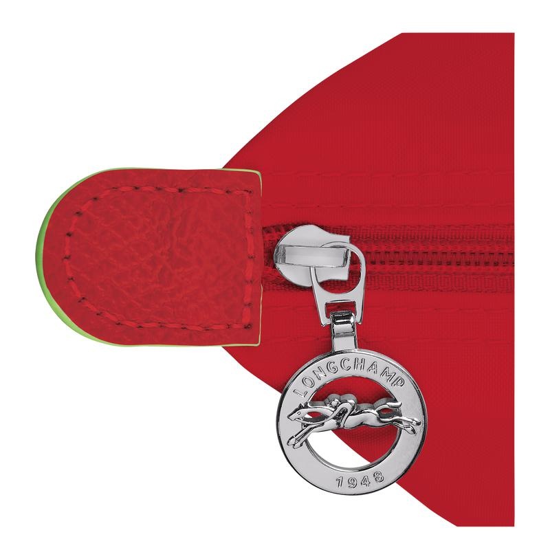 Porte-Monnaie Longchamp Le Pliage Green Femme Rouge | 1480-FSRHU