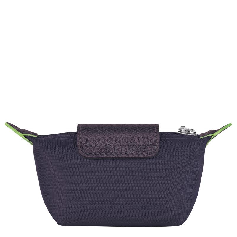 Porte-Monnaie Longchamp Le Pliage Green Homme Violette | 3729-IQBDM