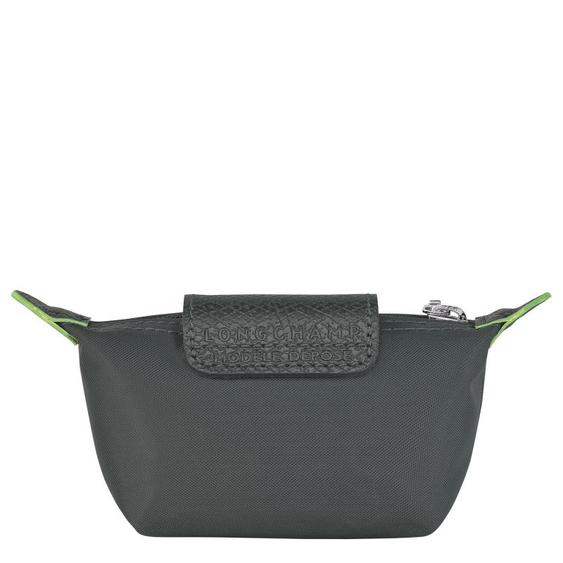 Porte-Monnaie Longchamp Le Pliage Green Homme Grise | 6054-KWCUB