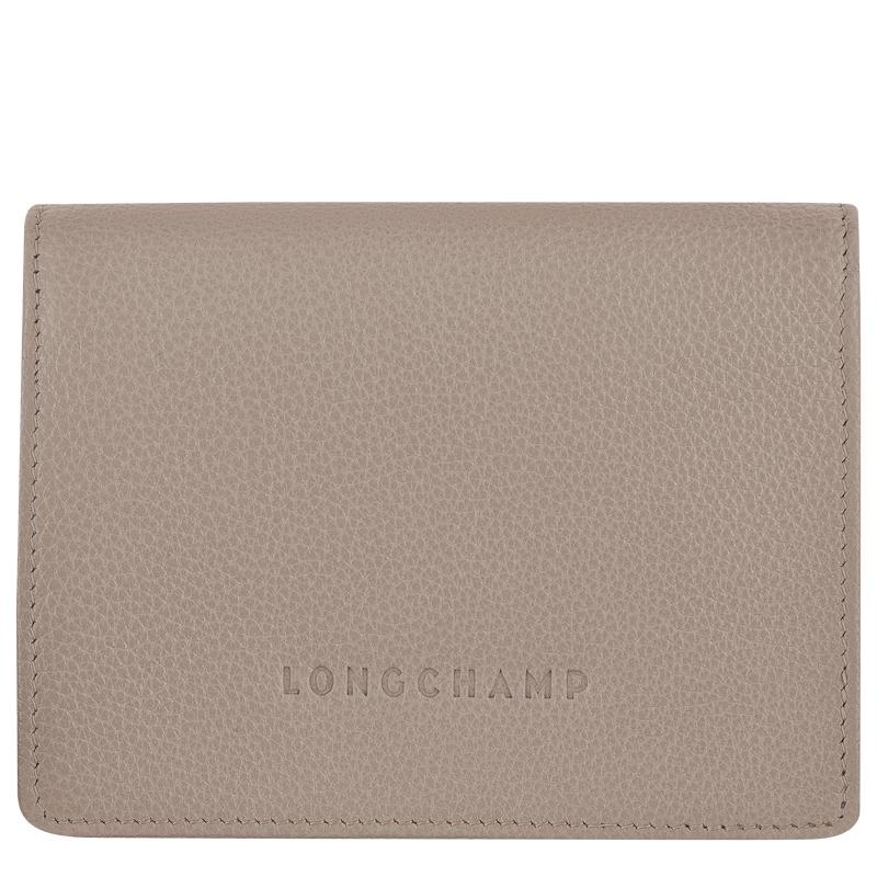 Portefeuilles Longchamp Le Foulonné Homme Grise | 0712-IBRUP