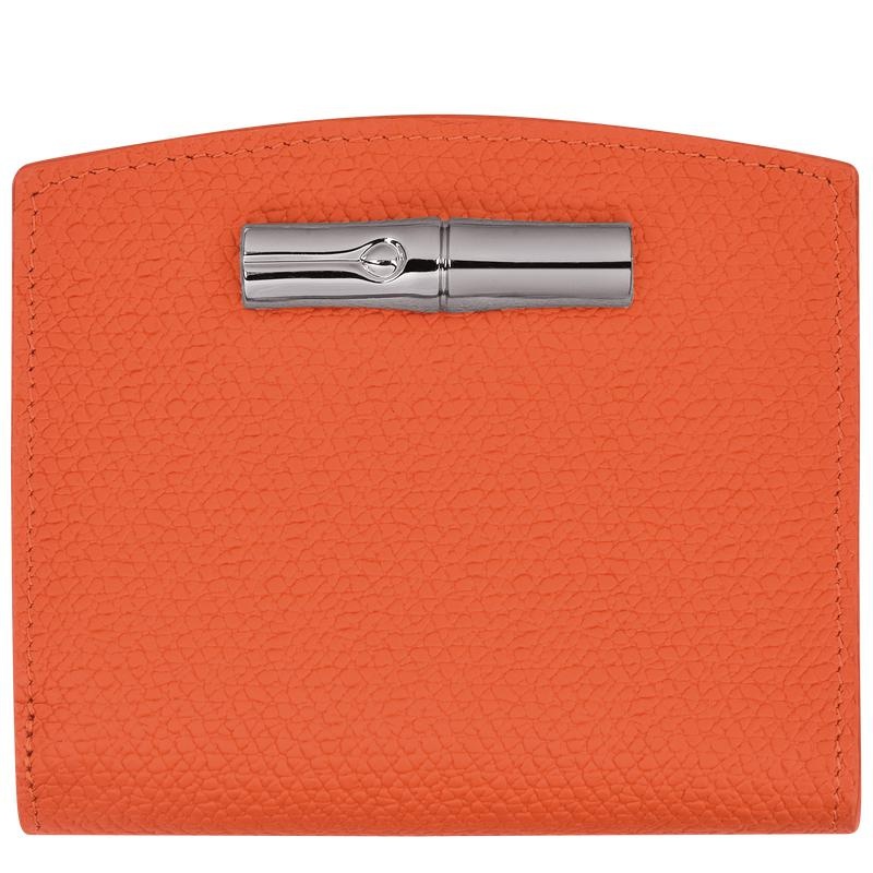 Portefeuilles Longchamp Roseau Femme Orange | 1870-JBEON