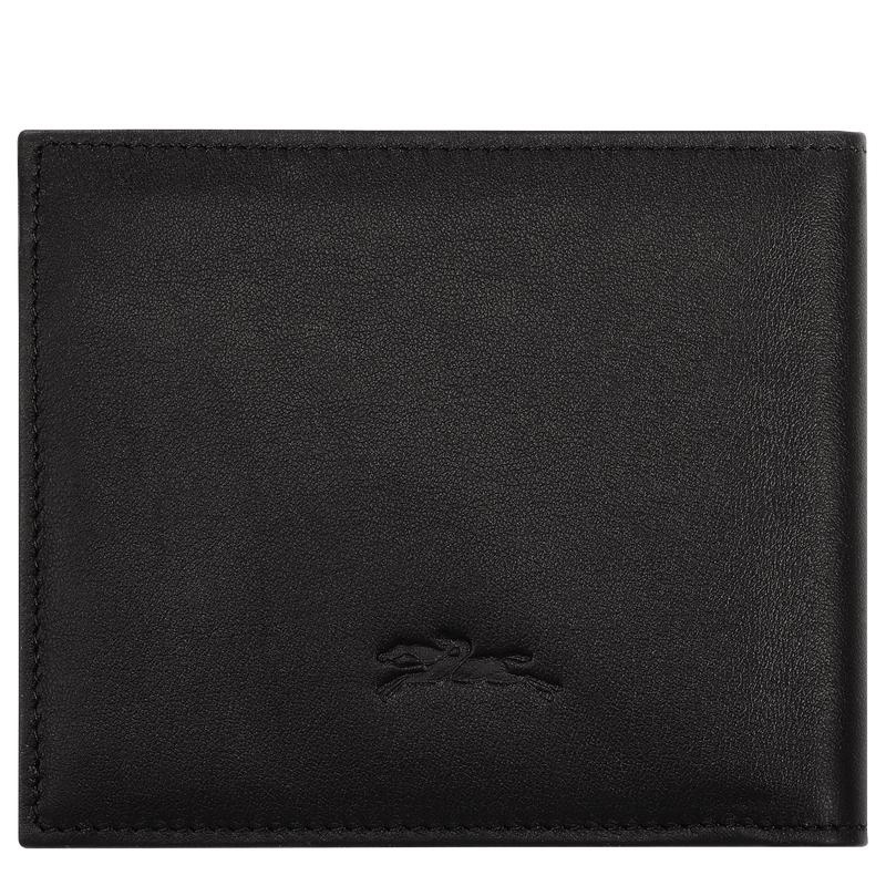 Portefeuilles Longchamp sur Seine Homme Noir | 1967-IEBWA