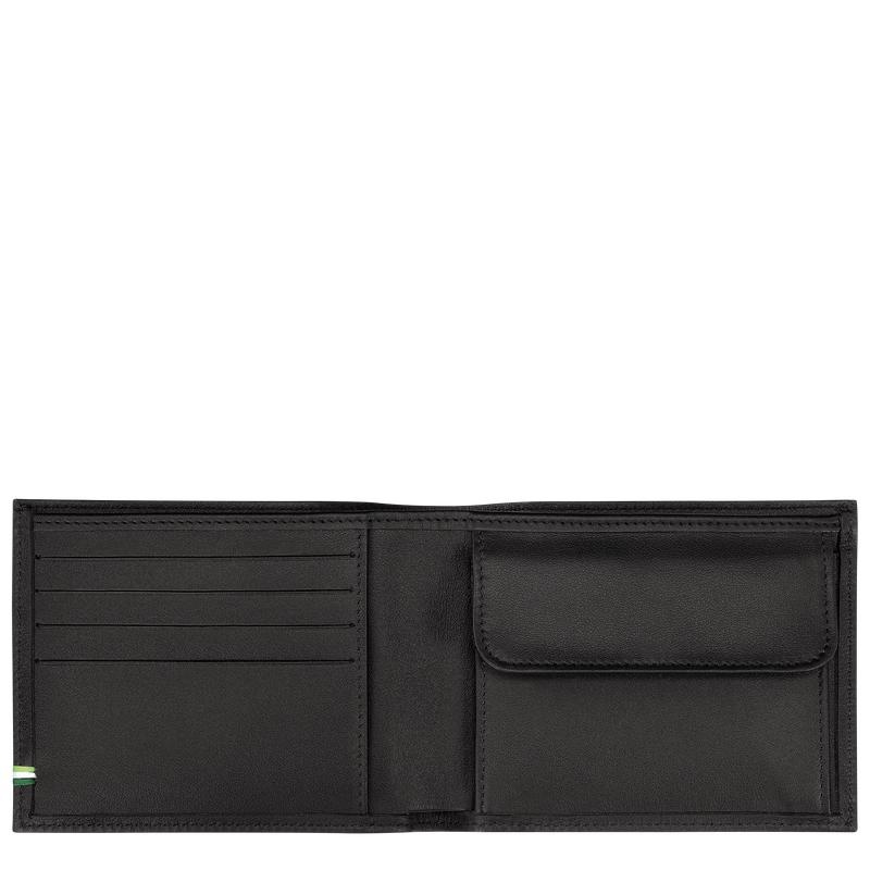 Portefeuilles Longchamp sur Seine Homme Noir | 0821-LERMF