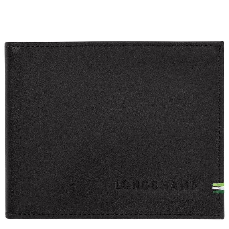 Portefeuilles Longchamp sur Seine Homme Noir | 0821-LERMF