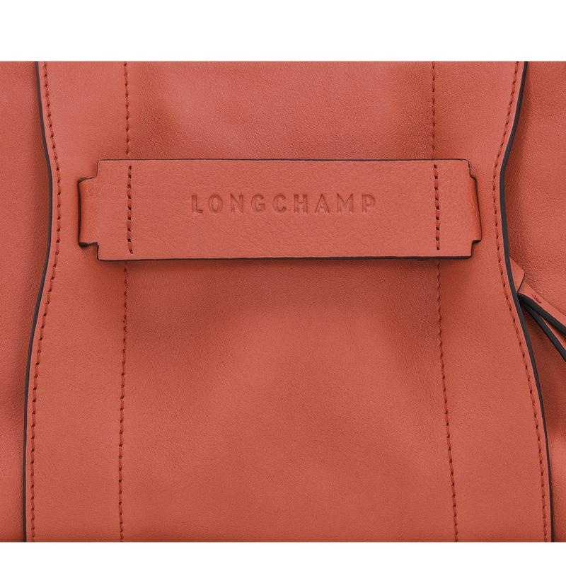 Sac Bandoulière Longchamp 3D S Femme Rouge | 6752-KOVPU