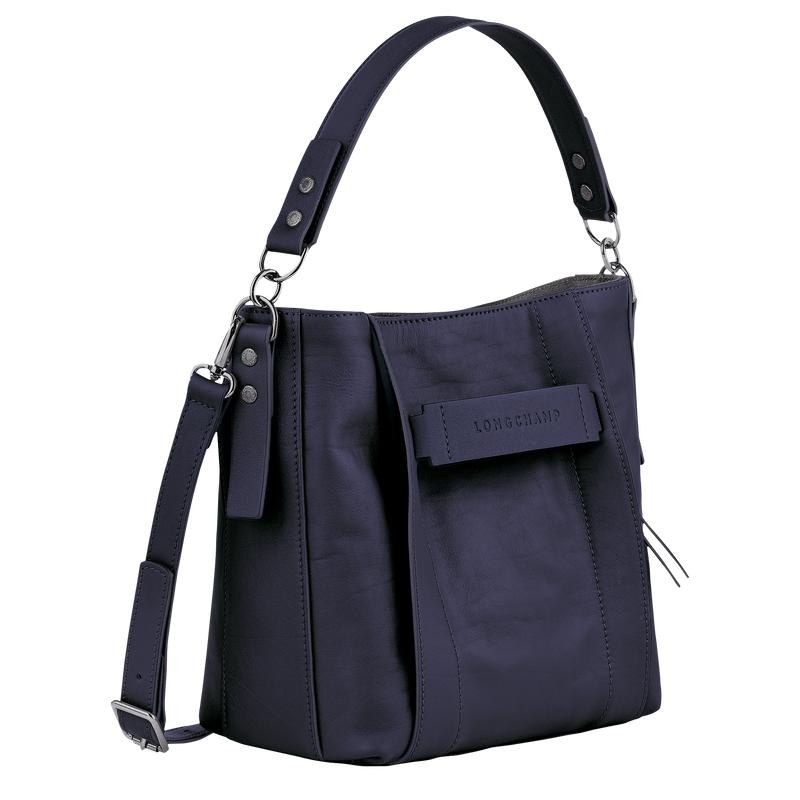 Sac Bandoulière Longchamp 3D S Femme Violette | 4827-CHJUN