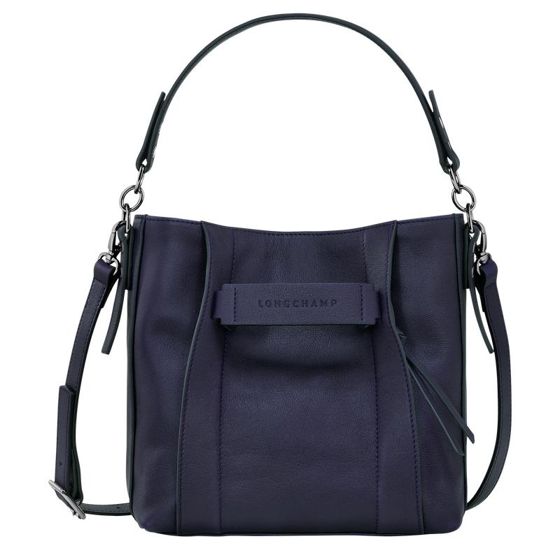 Sac Bandoulière Longchamp 3D S Femme Violette | 4827-CHJUN