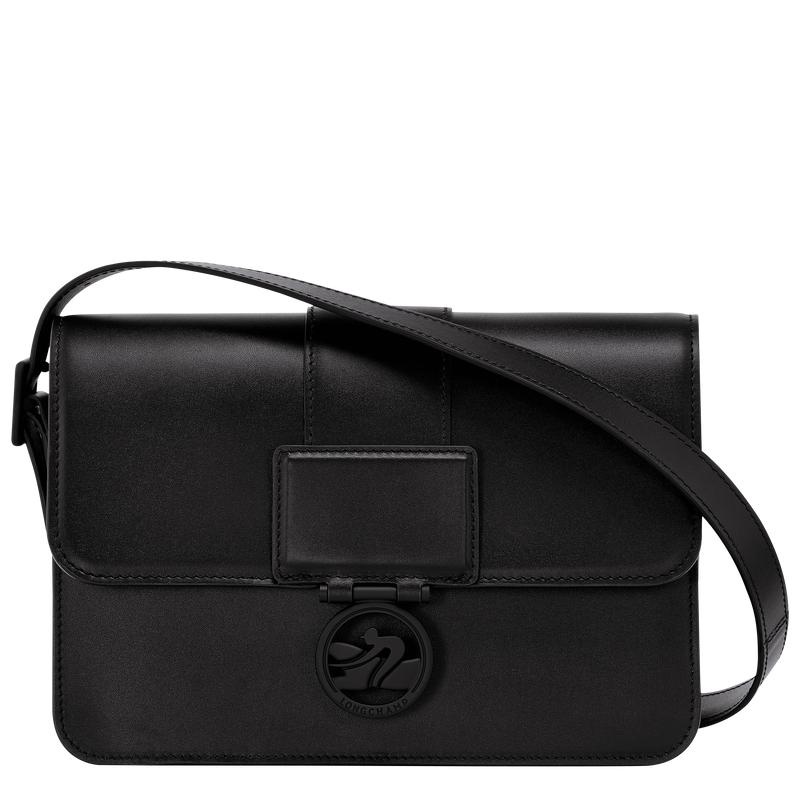 Sac Bandoulière Longchamp Box-Trot M Femme Noir | 9608-WVAME