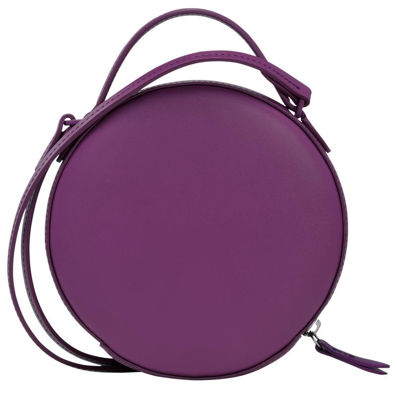 Sac Bandoulière Longchamp Box-Trot XS Femme Violette | 8930-HMZCI