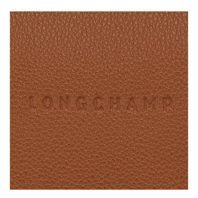 Sac Bandoulière Longchamp Le Foulonné M Femme Marron | 9530-WKUGX