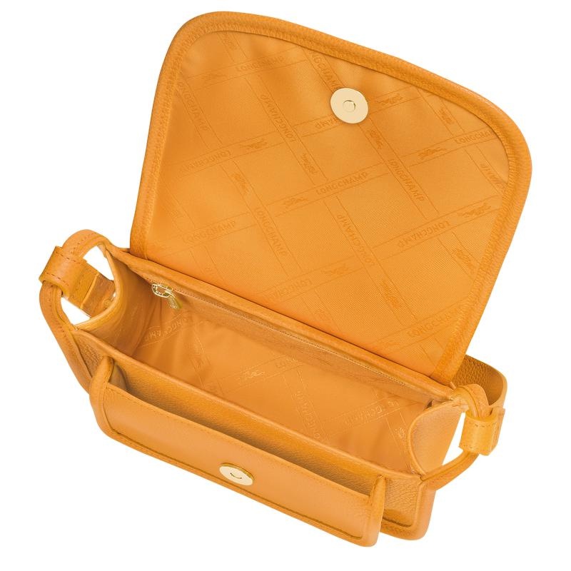 Sac Bandoulière Longchamp Le Foulonné S Femme Abricot Orange | 6017-RVOYB