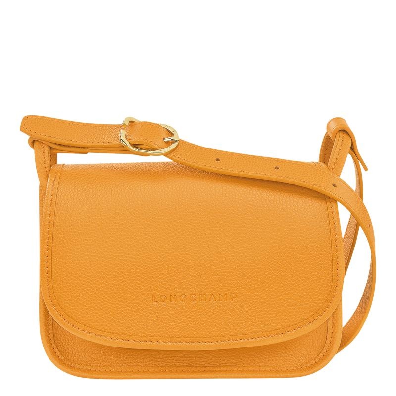 Sac Bandoulière Longchamp Le Foulonné S Femme Abricot Orange | 6017-RVOYB