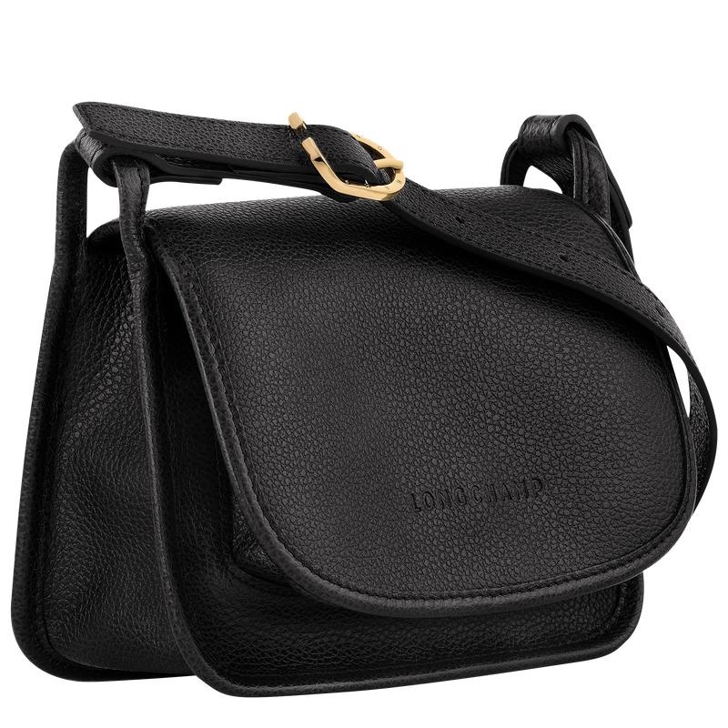 Sac Bandoulière Longchamp Le Foulonné S Femme Noir | 3165-FURXM