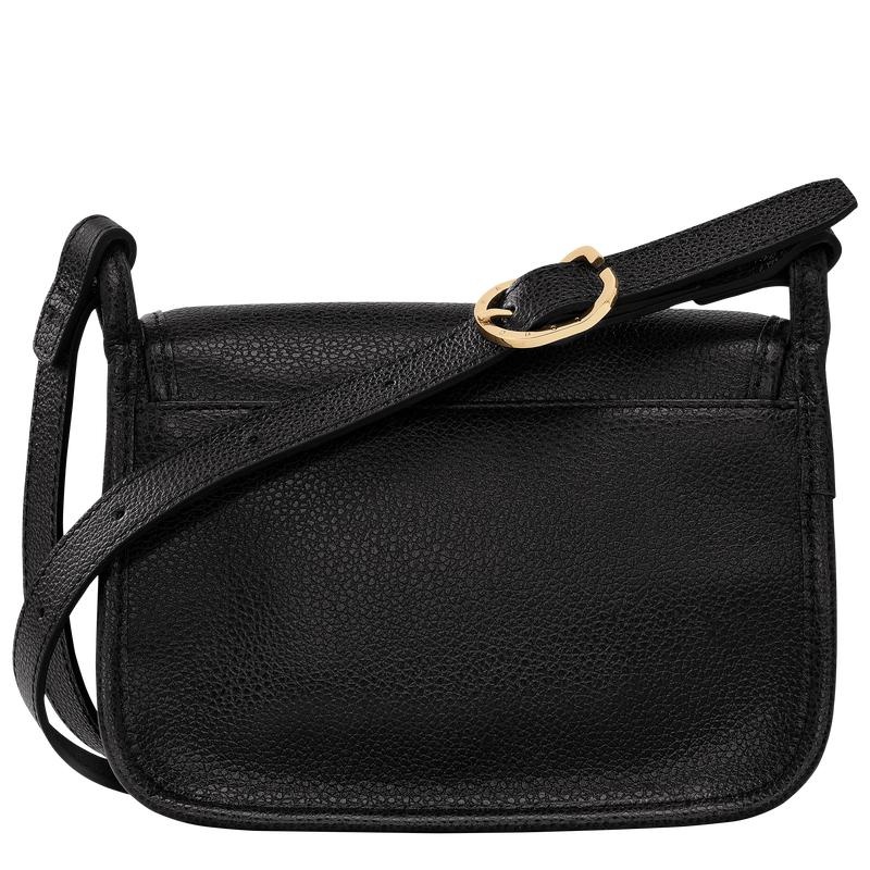 Sac Bandoulière Longchamp Le Foulonné S Femme Noir | 3165-FURXM