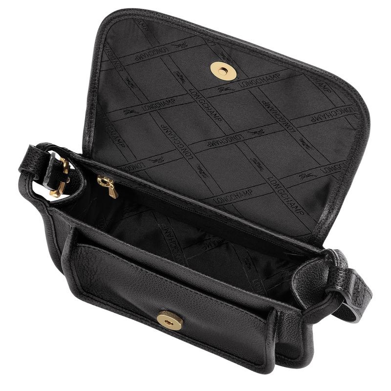 Sac Bandoulière Longchamp Le Foulonné S Femme Noir | 3165-FURXM