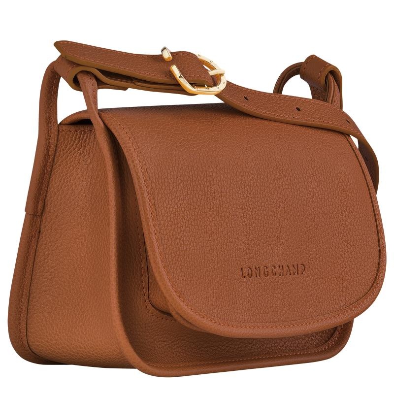 Sac Bandoulière Longchamp Le Foulonné S Femme Marron | 7139-LXVIE