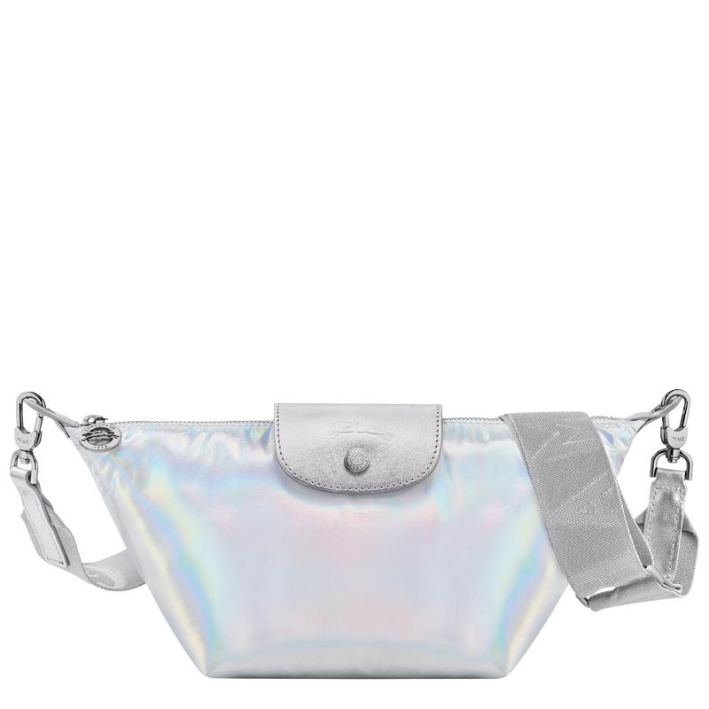 Sac Bandoulière Longchamp Le Pliage Collection XS Femme Argent | 2503-HCAWO