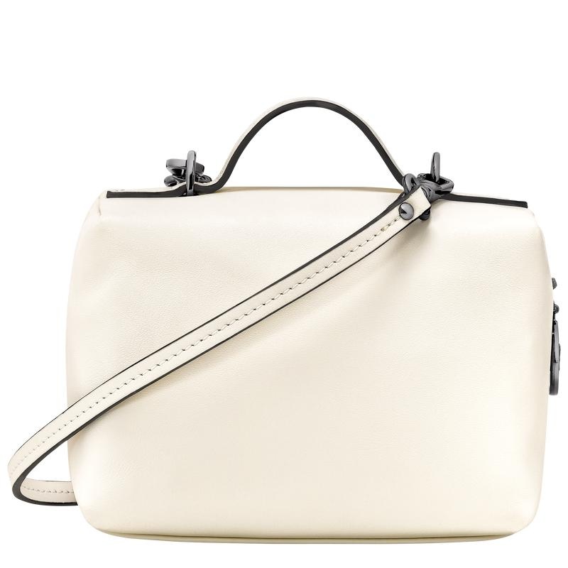 Sac Bandoulière Longchamp Le Pliage Xtra XS Vanity Femme Blanche | 8317-OXNDP