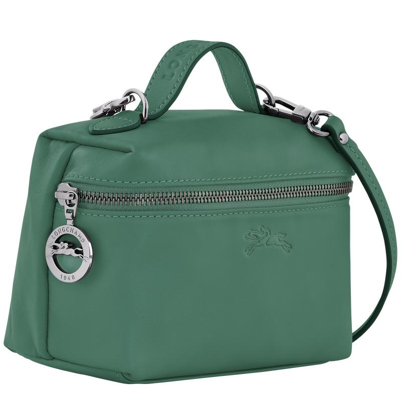 Sac Bandoulière Longchamp Le Pliage Xtra XS Vanity Femme Vert | 7351-IPVQK