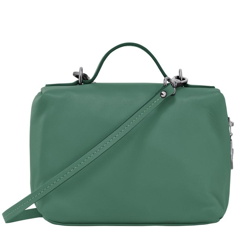 Sac Bandoulière Longchamp Le Pliage Xtra XS Vanity Femme Vert | 7351-IPVQK