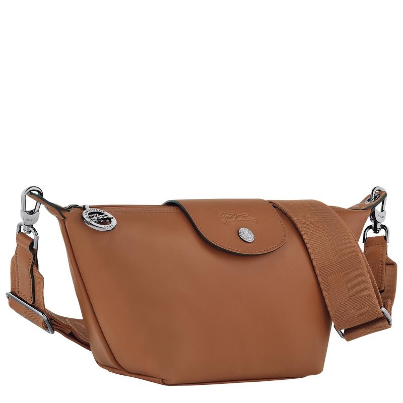 Sac Bandoulière Longchamp Le Pliage Xtra XS Femme Marron | 7480-KVJNT